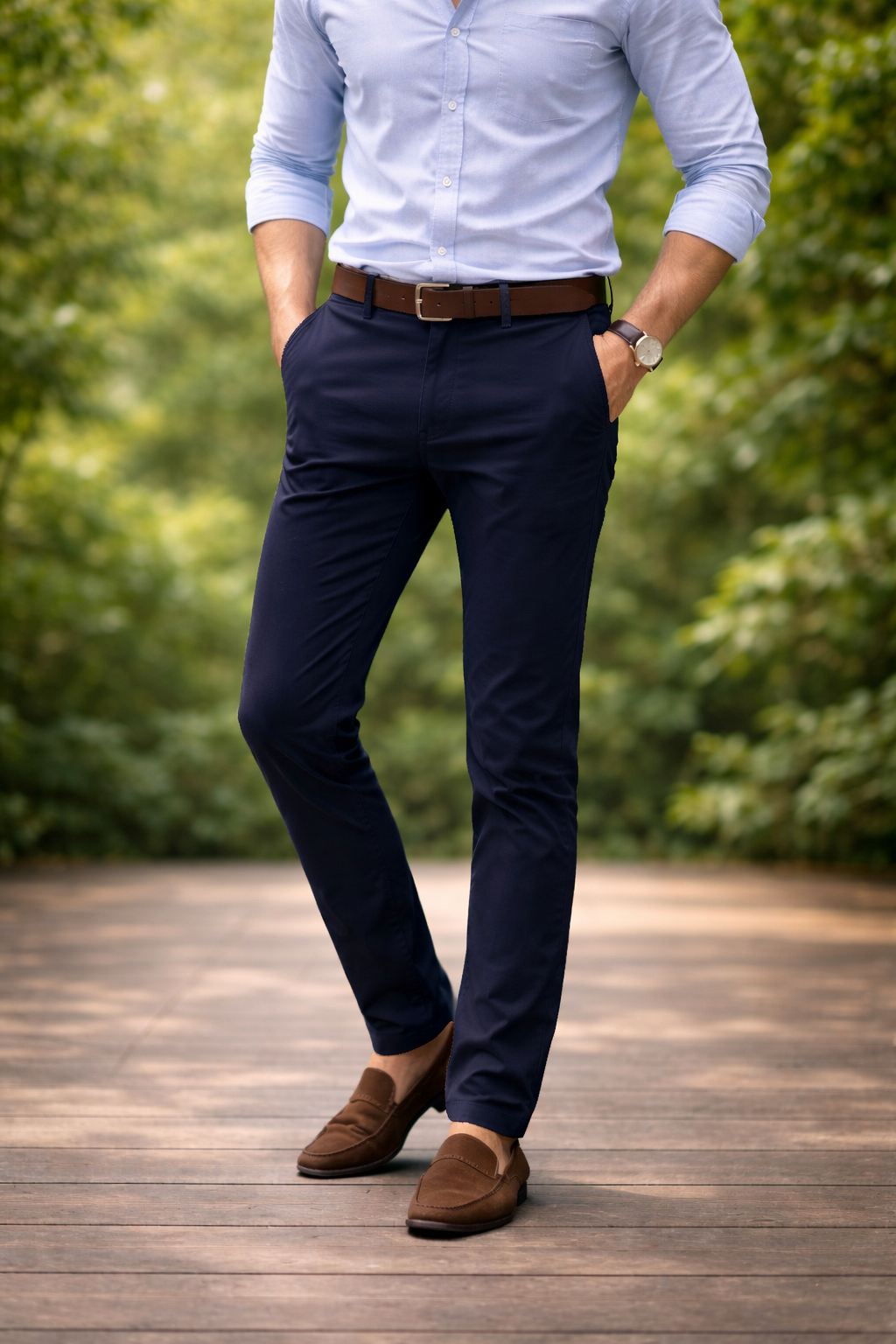 Pantalón chino clásico