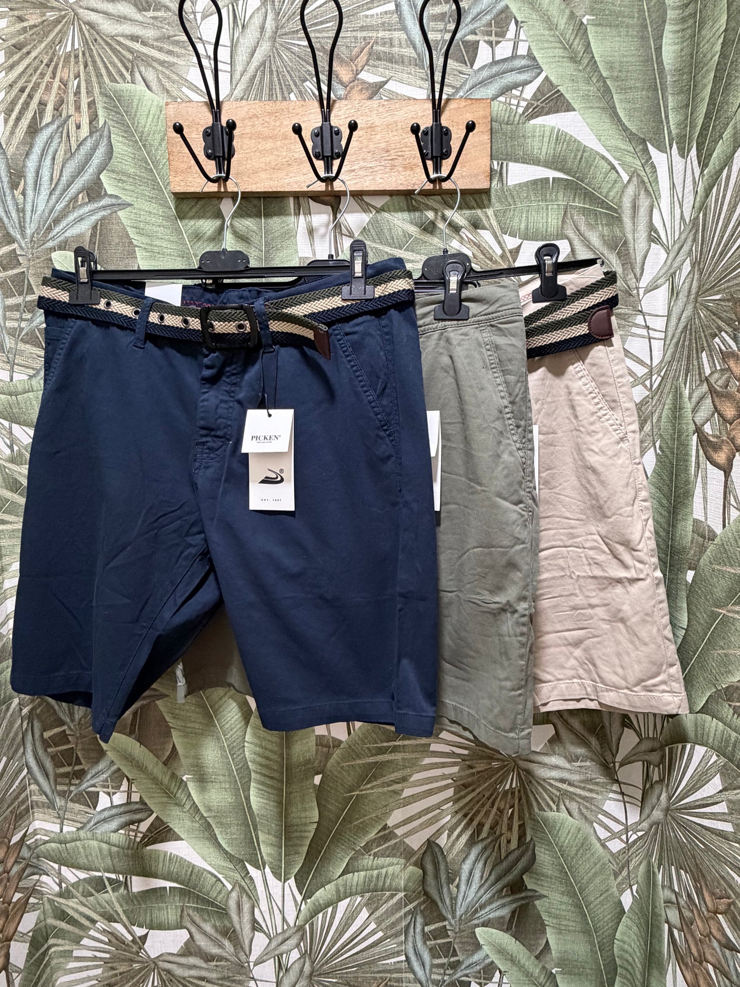 Pantalón Chino Corto + cinturón
