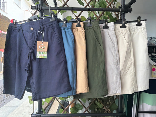 Pantalones LINO Corto