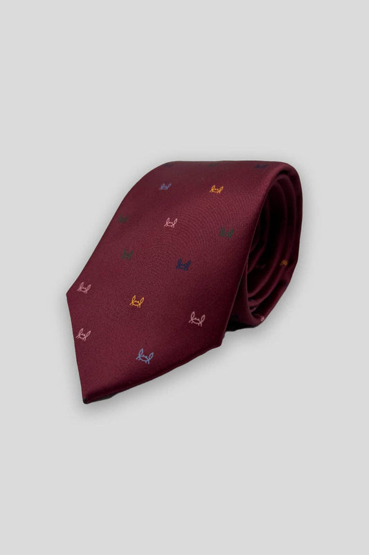 Corbata Granate Cangrejitos