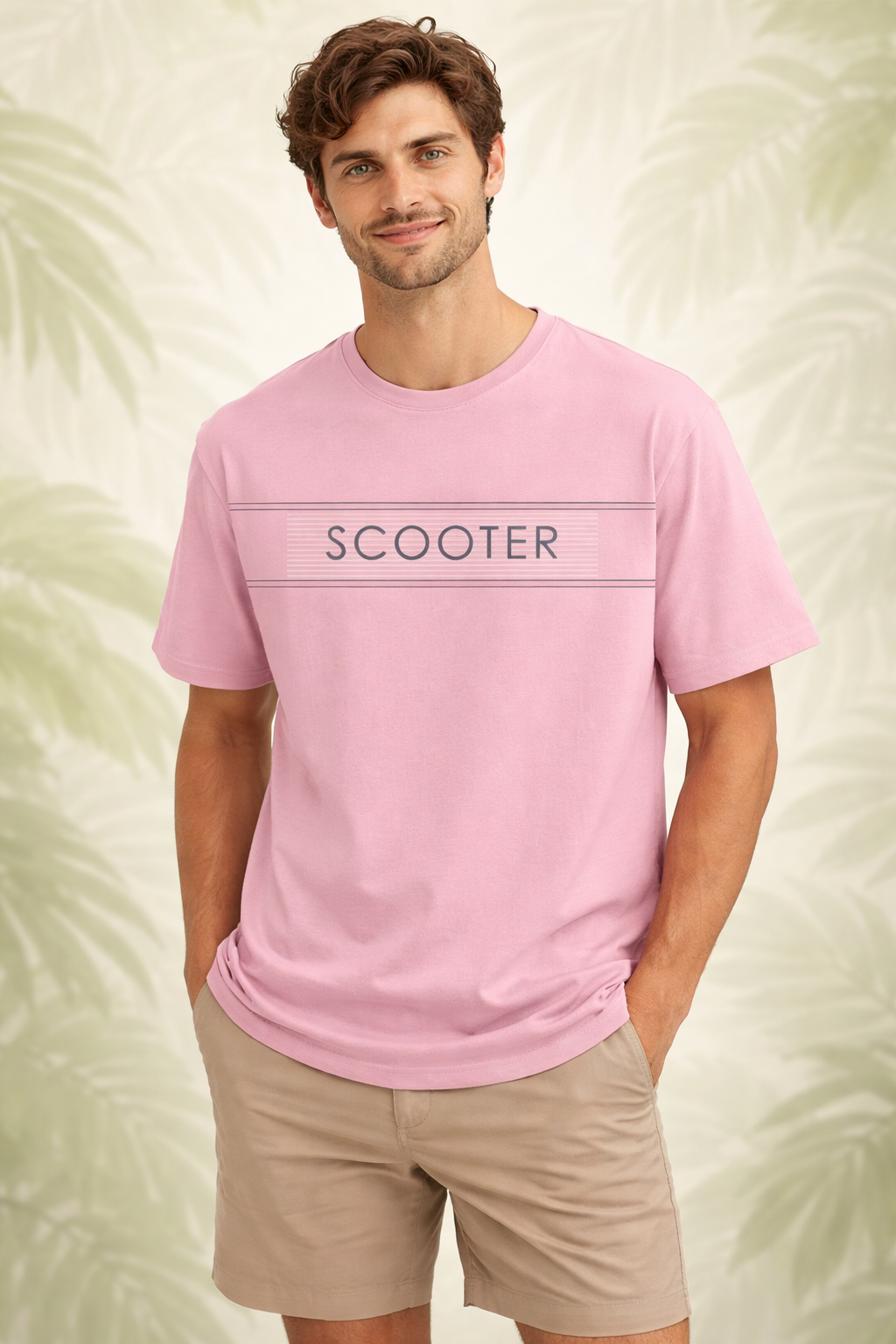 Camiseta Rosa Scooter