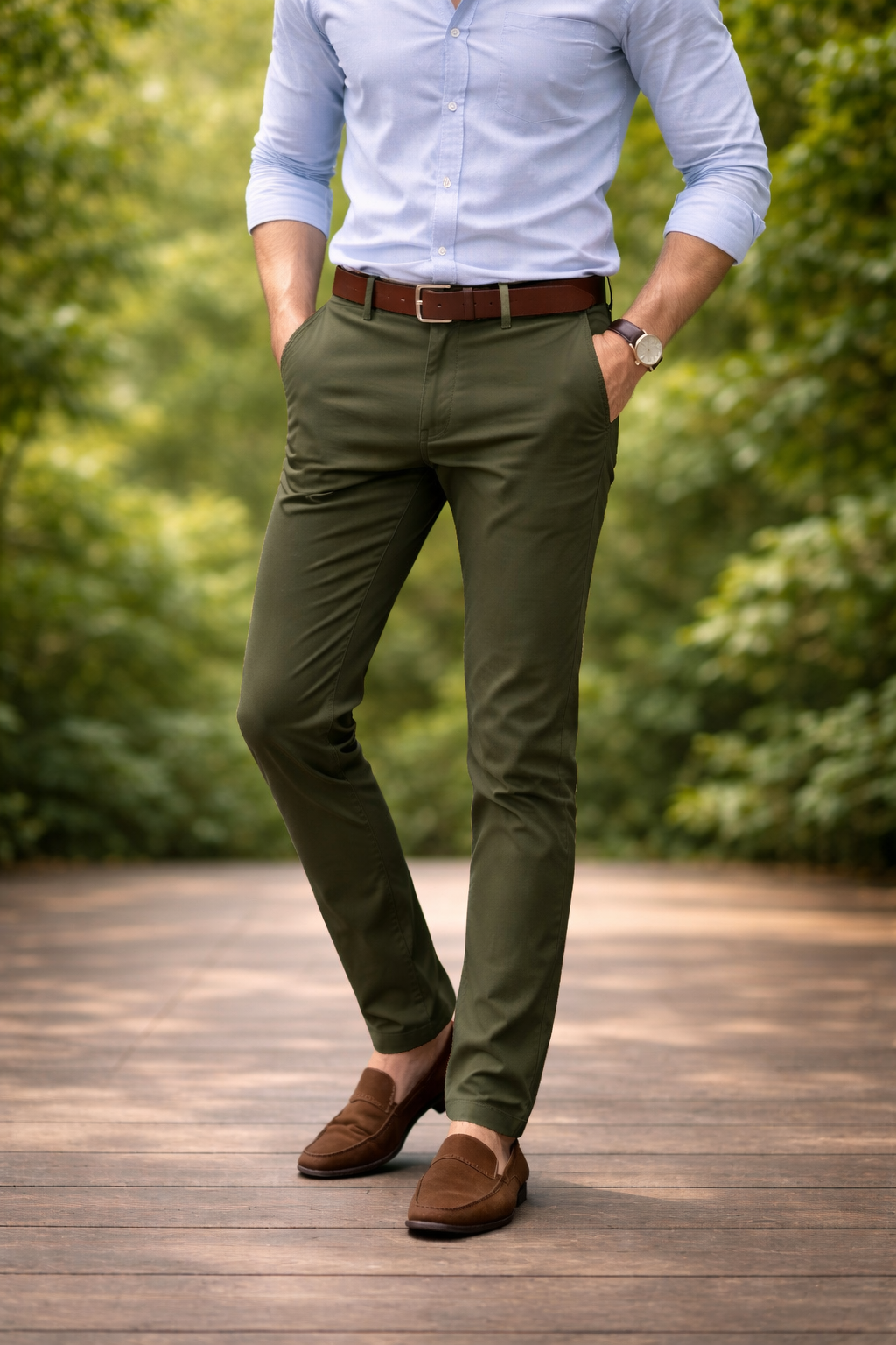 Pantalón chino clásico