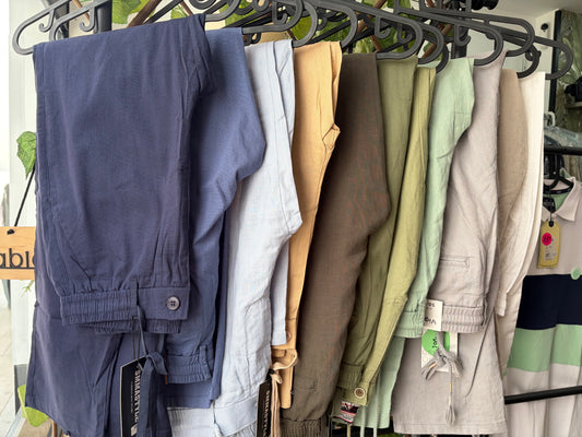 Pantalón Lino Largo