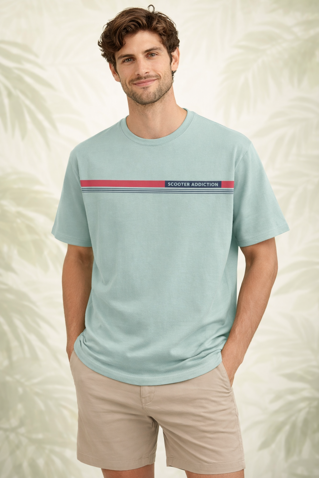 Camiseta Azul Scooter