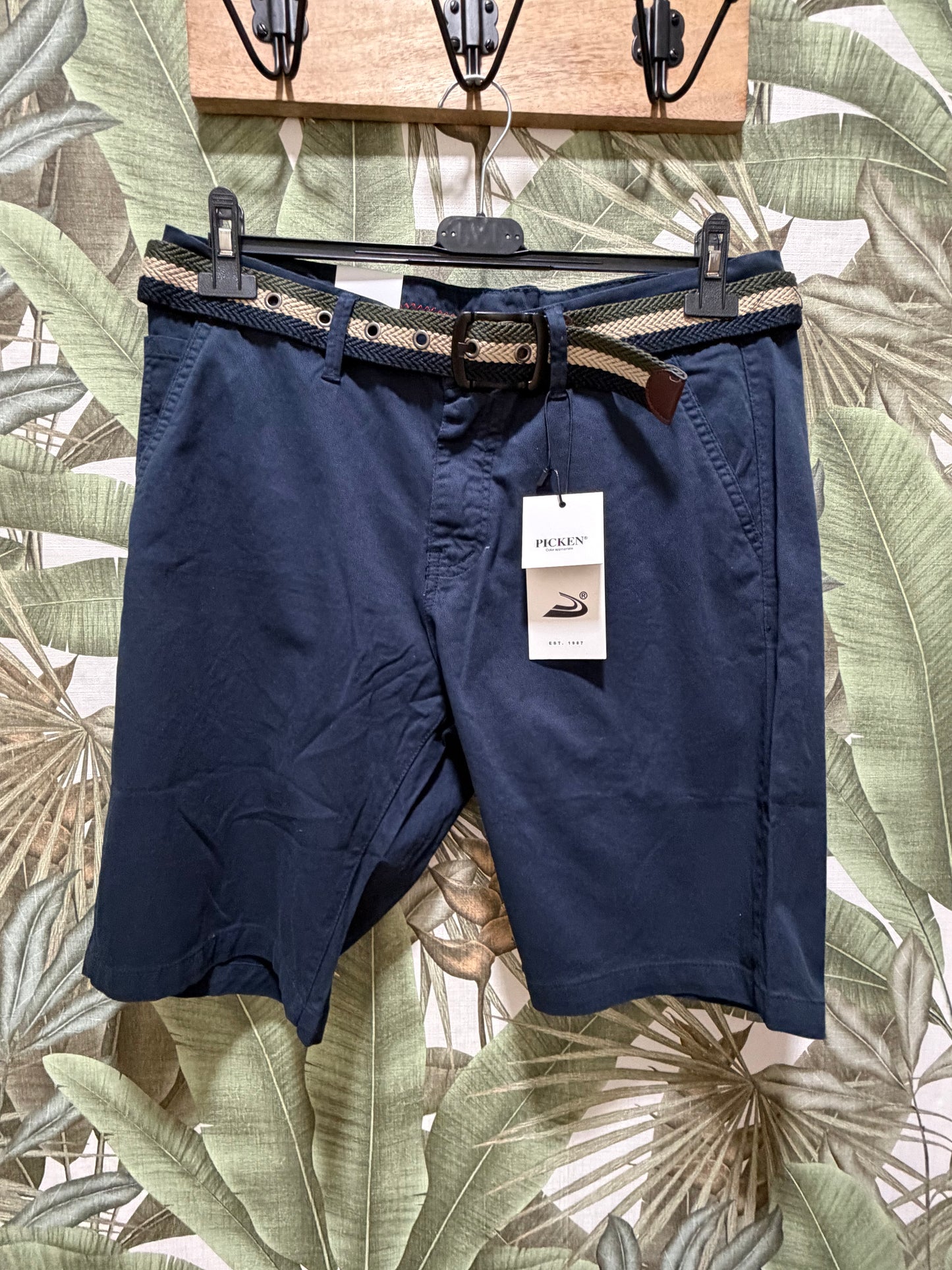 Pantalón Chino Corto + cinturón