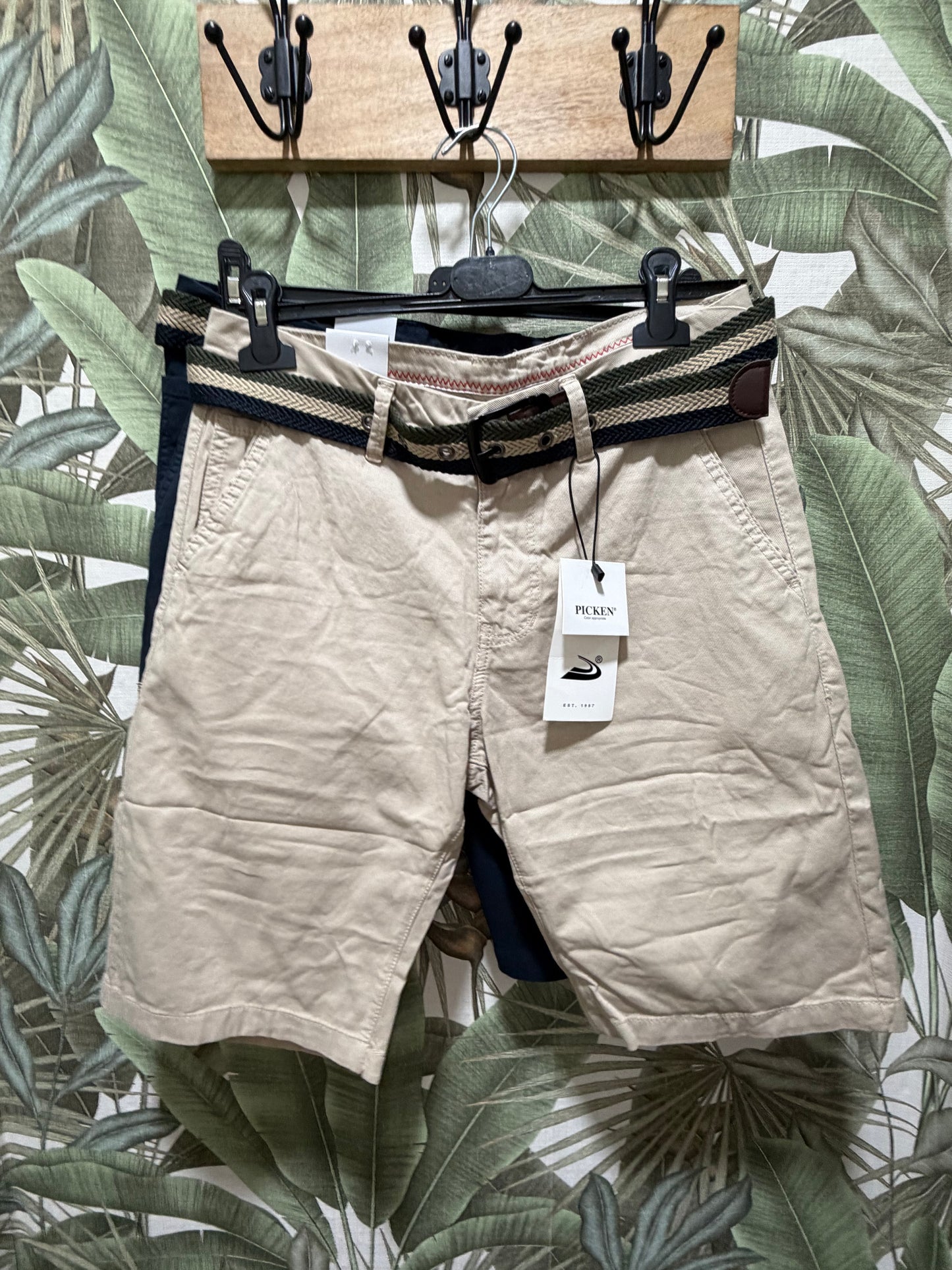 Pantalón Chino Corto + cinturón