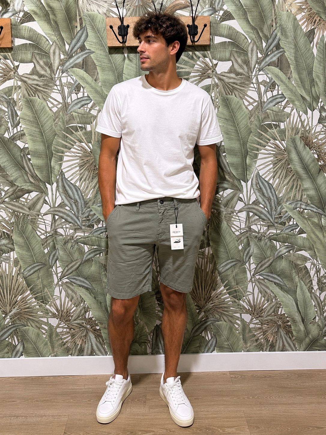 Pantalón Chino Corto + cinturón