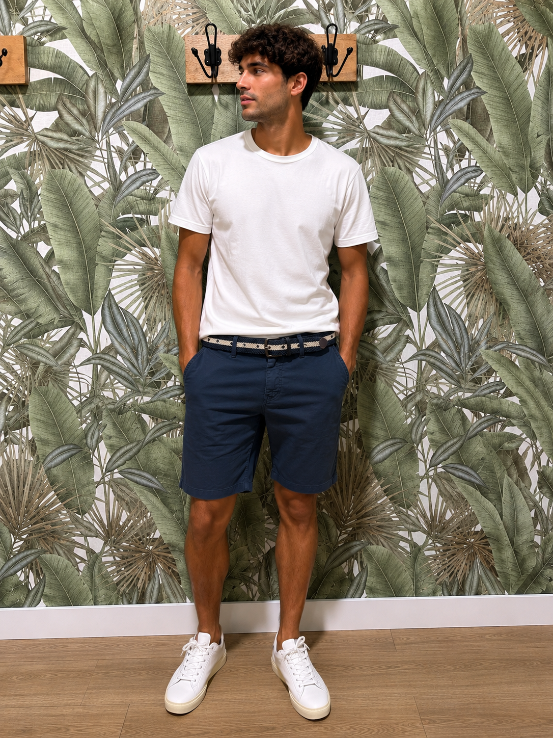 Pantalón Chino Corto + cinturón
