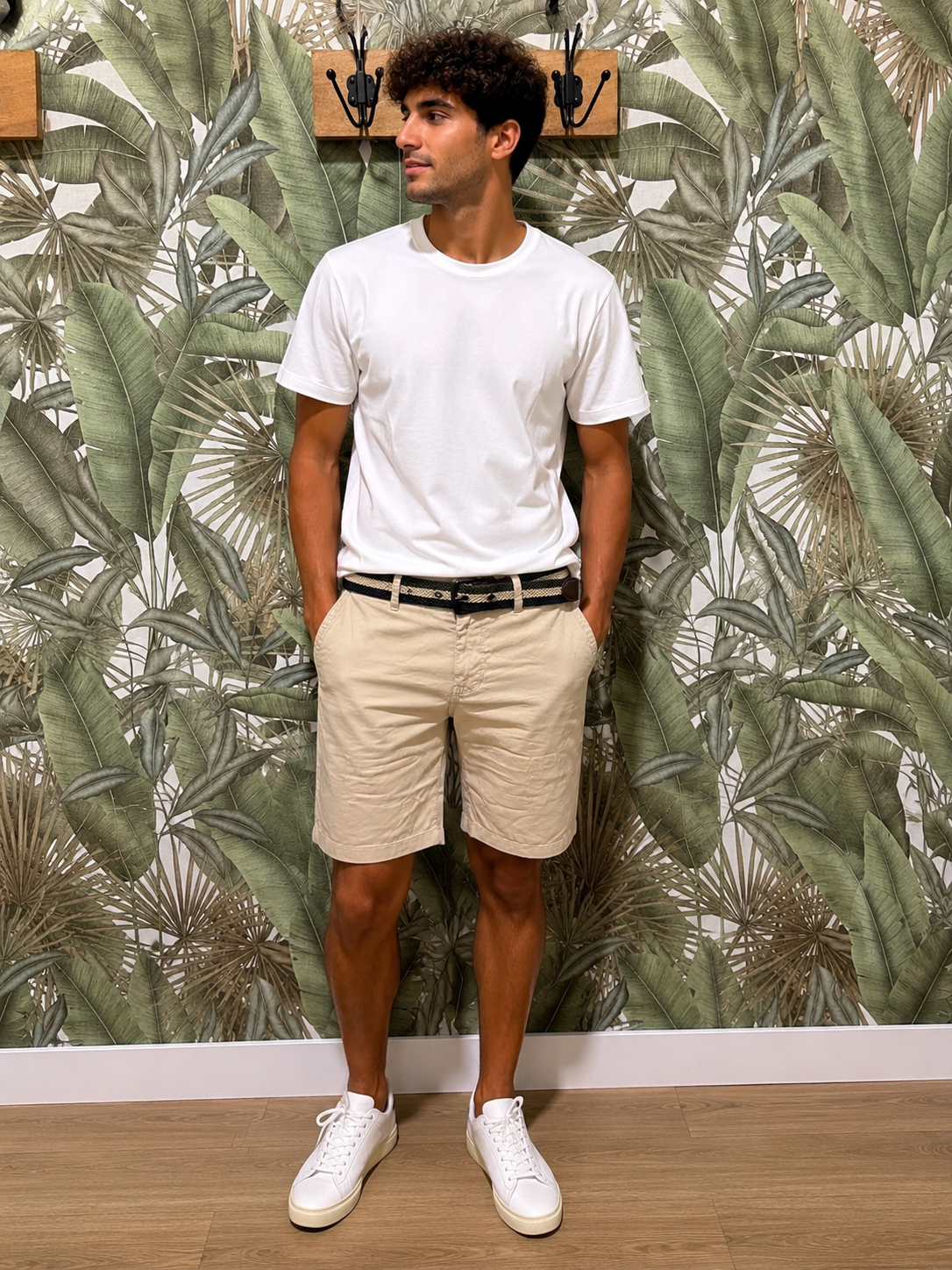 Pantalón Chino Corto + cinturón